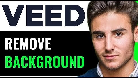 HOW TO REMOVE VIDEO BACKGROUND IN VEED.IO! (QUICK TUTORIAL)