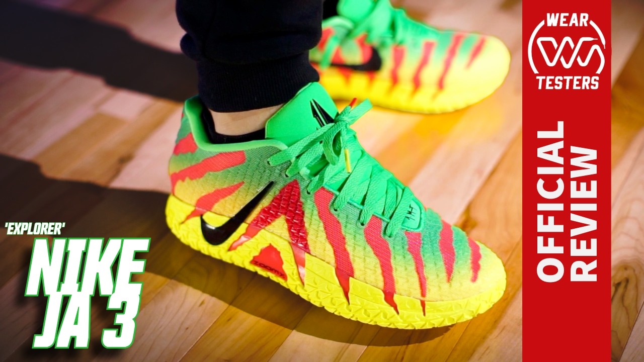Nike Ja 3 Jurassic Park Explorer - YouTube