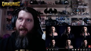 GBHR - Groovy reacts to Dan Vasc - Kiss From A Rose - Seal METAL COVER with Violet Orlandi