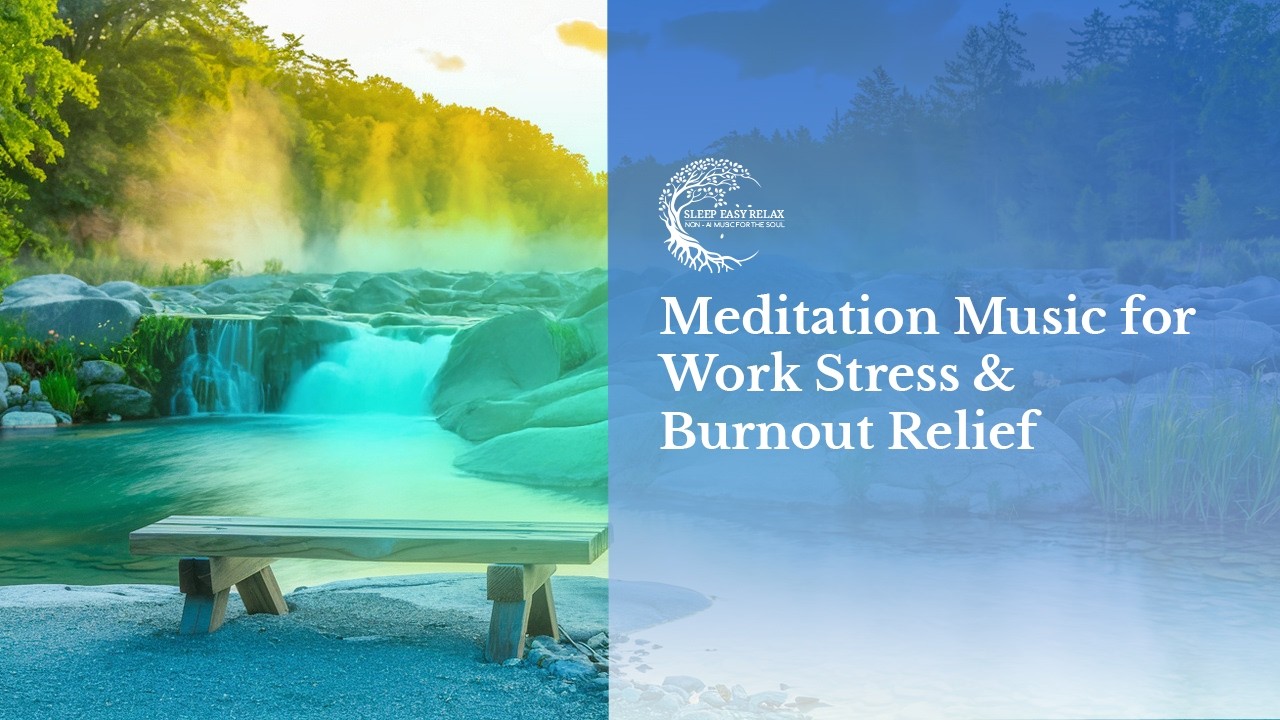 MEDITATION MUSIC FOR WORK STRESS & BURNOUT RELIEF | Relax, Focus & Rejuvenate