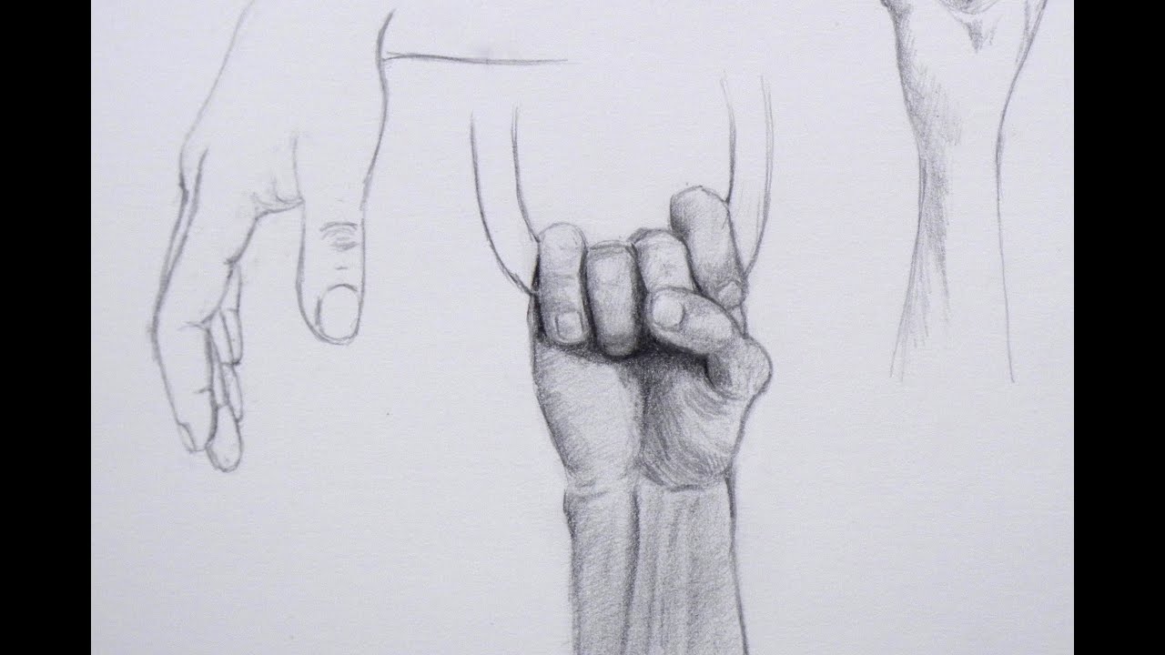 How To Draw Realistic Hands Different Ways