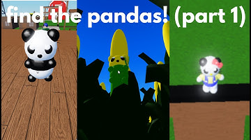 find the pandas (part 1)