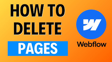 How To Delete Pages Webflow Tutorial - 2025