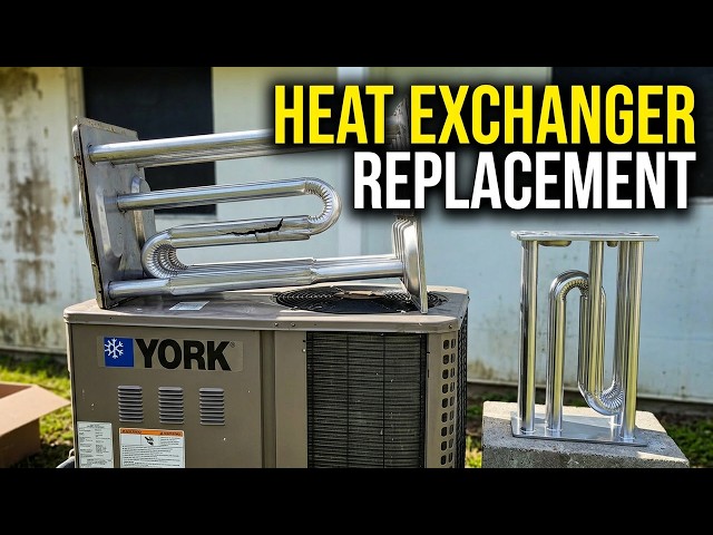 Replace York Package Gas Unit Heat Exchanger Without Mistakes
