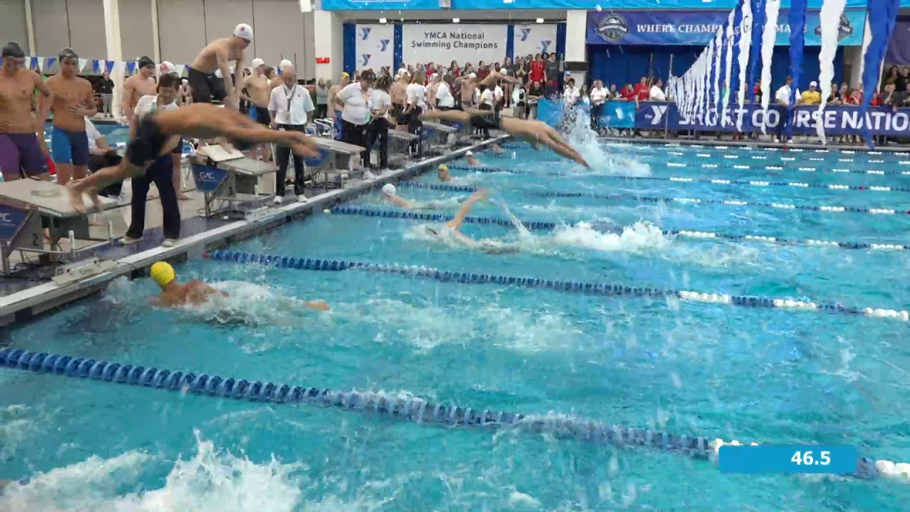 Men’s 400y Free Relay A Final 2018 YMCA Short Course Nationals YouTube