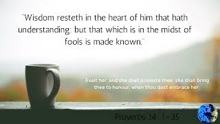Proverbs 14 – Fear the Lord - Love Jesus