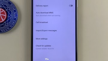 Inport Export messages on Vivo Y16 Android 12