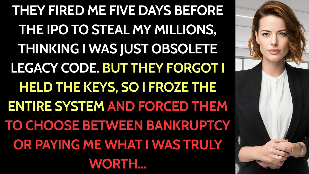 They Fired Me Before the IPO—So I Froze the Codebase