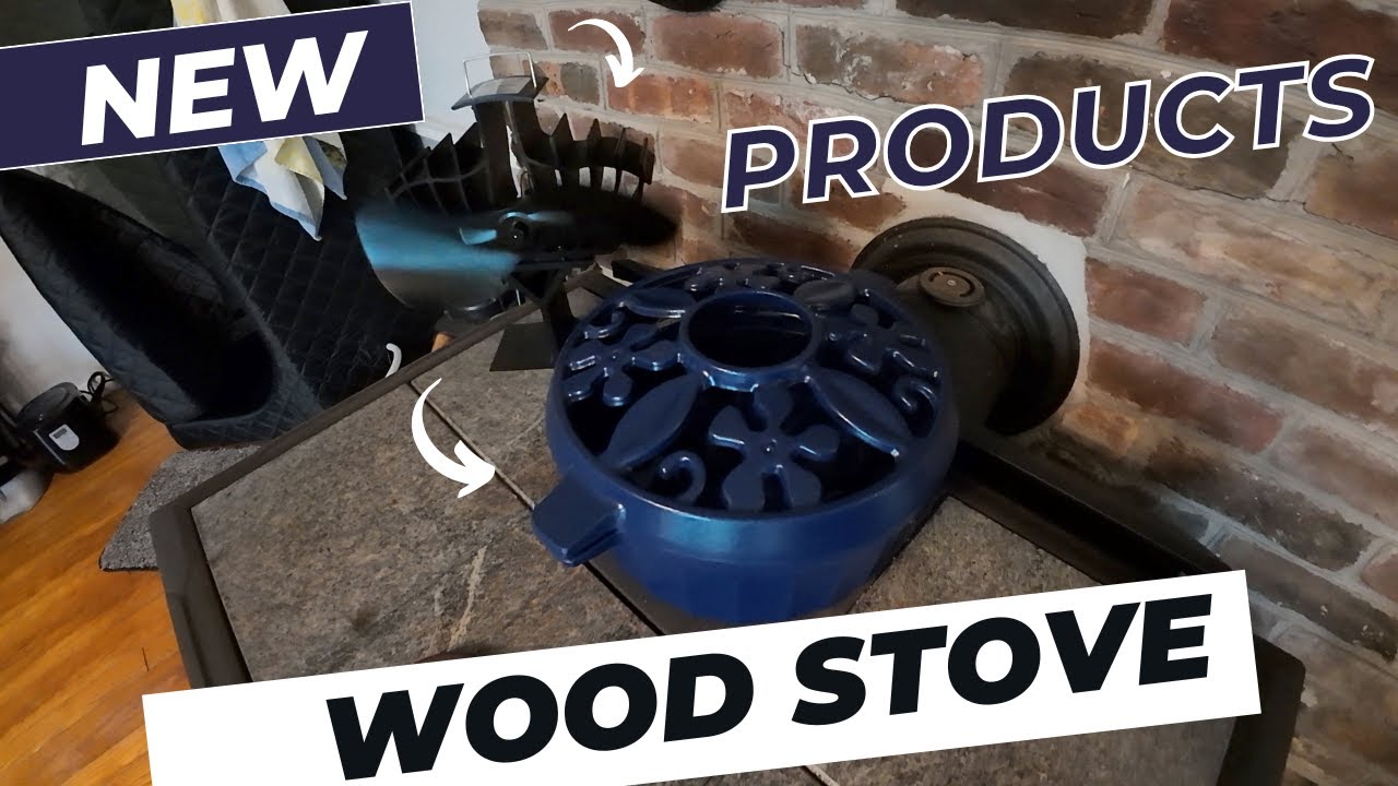 Improve Wood Stove Heat & Humidity | New Stove Fan & Steamer Review