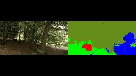 Semantic Segmentation Example - Epping Forest