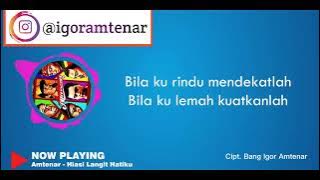 Amtenar - Hiasi Langit Hatiku ( Lirik )