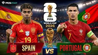 eFootball PES 21 Gameplay | Fifa World Cup 2026 Live Simulation screenshot 1