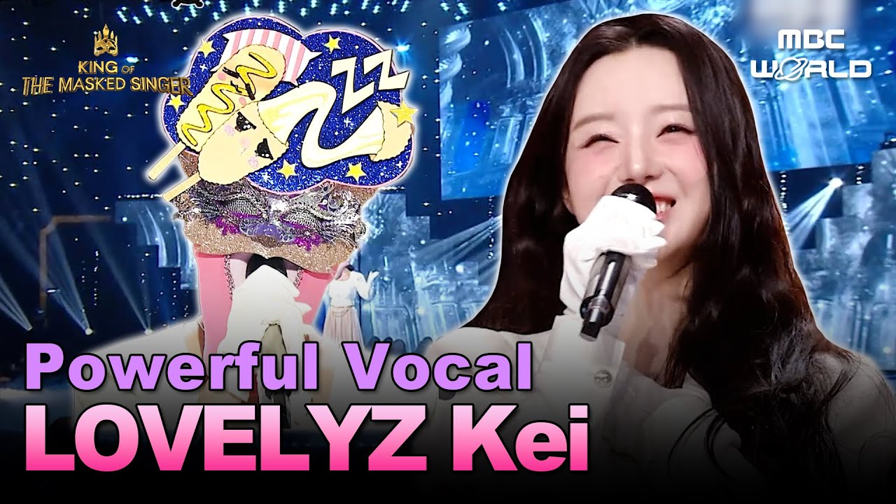 [Sub] Lovelyz Kei🎀's Powerful Vocal with a pure tone🎤| King of Masked Singer #lovelyz #kei
