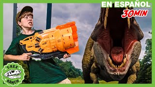 Dinosaurios y despedida al Despicable G | Videos de dinosaurios y juguetes para niños