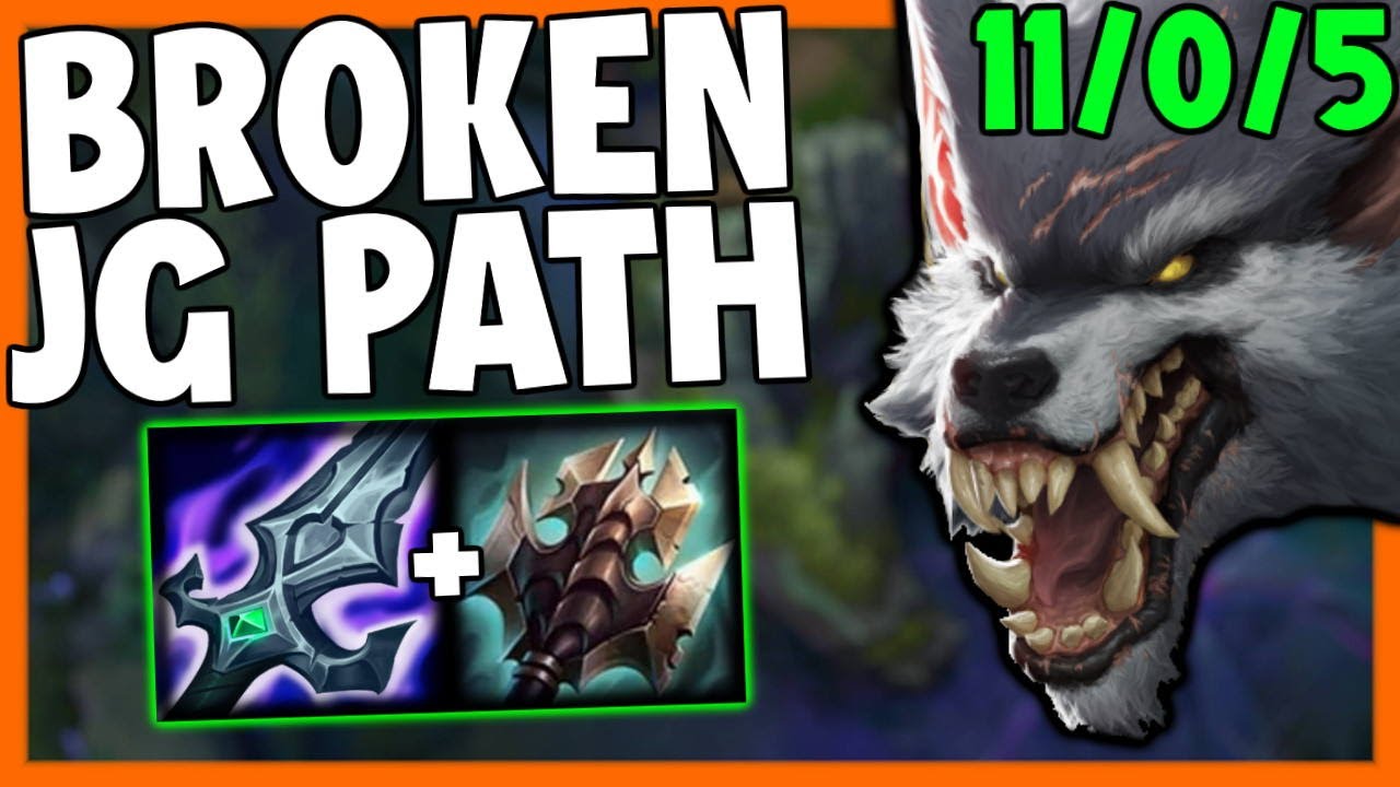 THIS IS THE BEST WARWICK JUNGLE SETUP TO CARRY - League of Legends