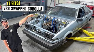 We make a VW VR6 Engine RearWheel Drive on Scotto’s Gymkhana GRiD Toyota AE8