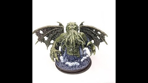 Star-Spawn of Cthulhu painting progress