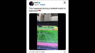 LIGHTNING STRIKES SOCCER PLAYER