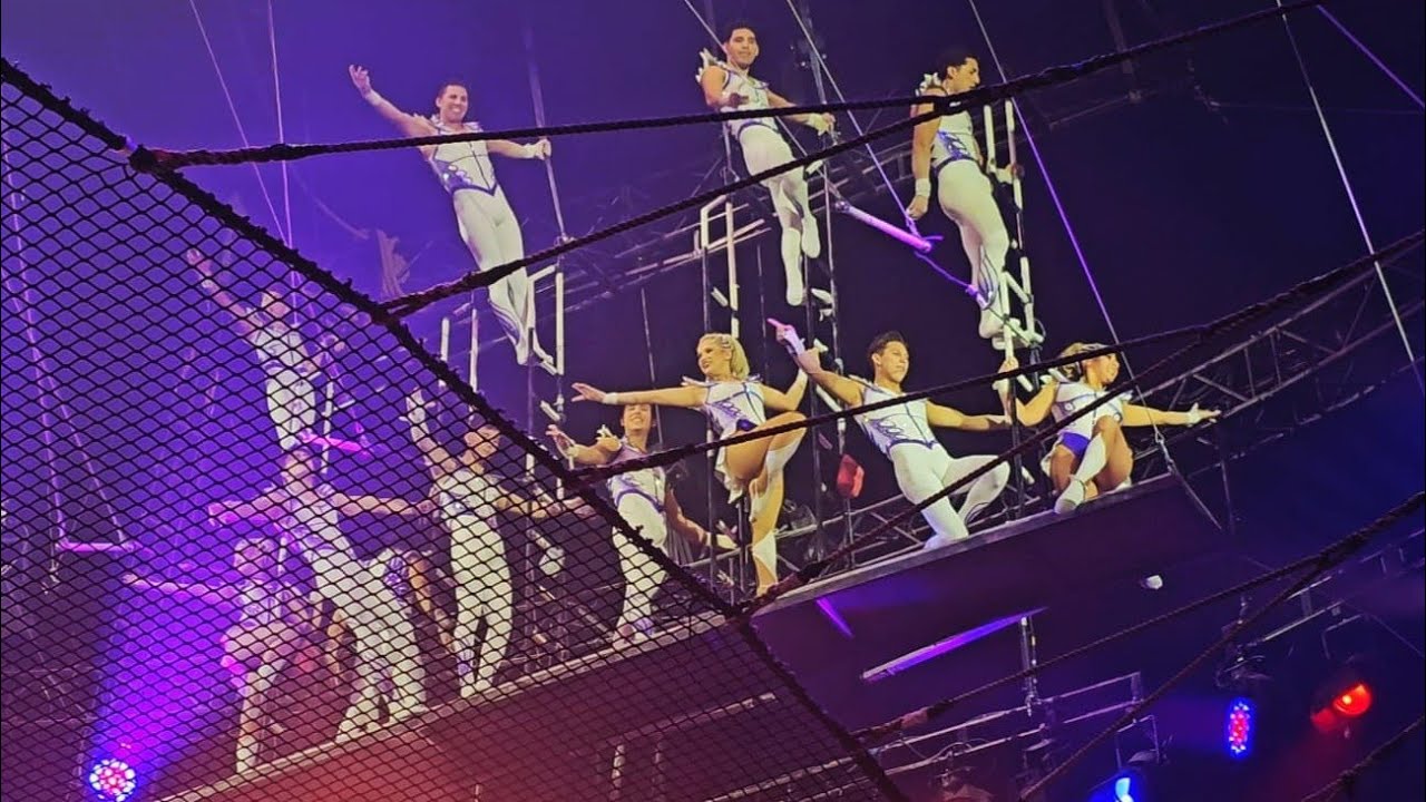 Weltweihnachtscircus Stuttgart 2025 Flying Gonzalez Trapez Luftakrobatik Chile Zirkus