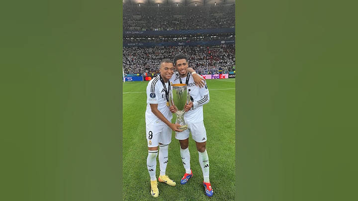 Mbappe ghi bàn giúp Real Madrid đoạt siêu cúp châu Âu  #mbappe #realmadrid