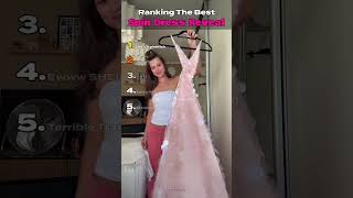 Ranking THE BEST SPIN DRESS REVEALS #tiktoktrend #dress #usa #shorts