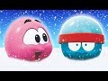 Winter Wonder Land | Wonder Balls - Ice Skating - Color Blast | Funny Cartoon Compilation for Kids