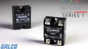 Sensata/Crydom’s Series 1 Solid State Relays