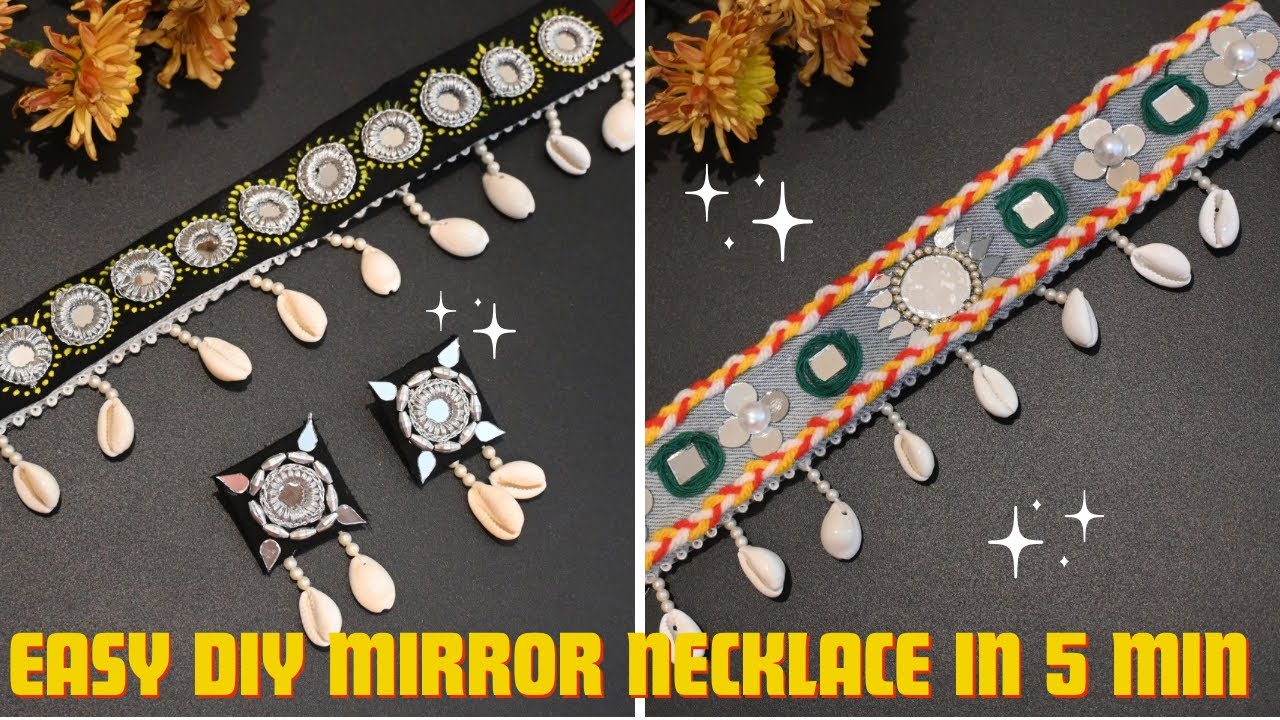 Easy & Quick DIY Necklace Making at Home | How to make necklace at home ...
