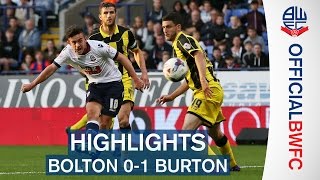 Highlights Bolton 0-1 Burton Albion
