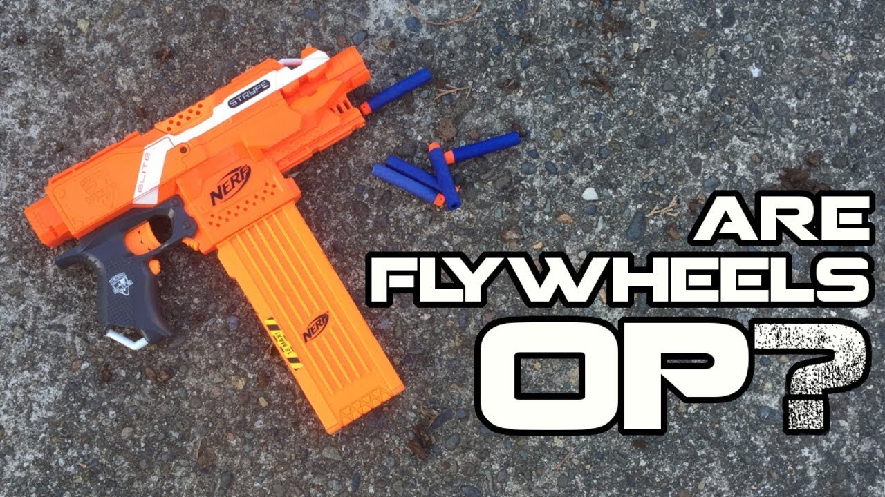 NERF Flywheel blasters are Overpowered? Feat. Jangular S7