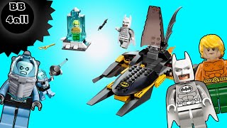 Lego Super Heroes Arctic Batman vs Mr. Freeze: Aquaman on Ice 76000 - Lego Batman Stop Motion Review