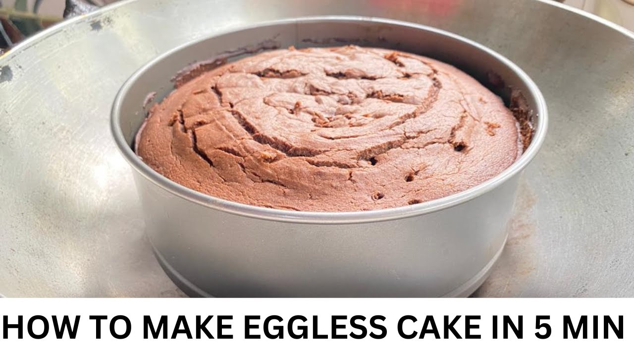 HOW TO MAKE CAKE AT HOME WITHOUT MICROWAVE | HOW TO MAKE EGGLESS ...