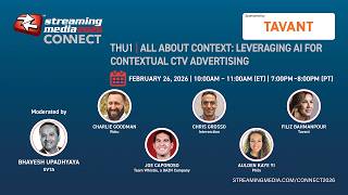 THU1. All About Context: Leveraging AI for Contextual CTV Advertising