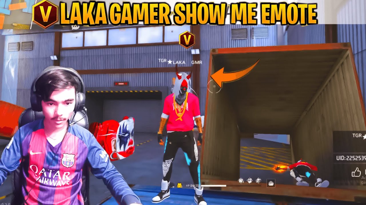 I FOUND RANDOM V BADGE LAKA GAMER IN LONE WOLF YouTube