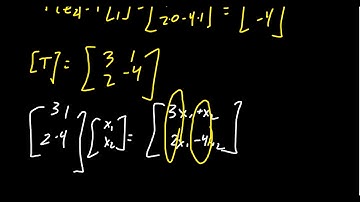 Matrix Representations of Linear Transformation