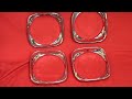 1970 Catalina Headlight Bezels