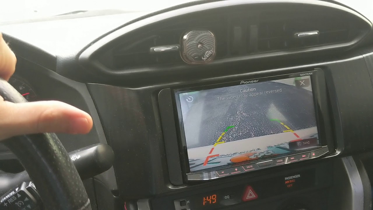 Brz Reverse Camera Front and reverse camera demo FRS / BRZ / GT86 - YouTube