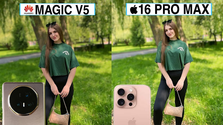 Honor Magic V5 Vs iPhone 16 Pro Max Camera Test Comparison
