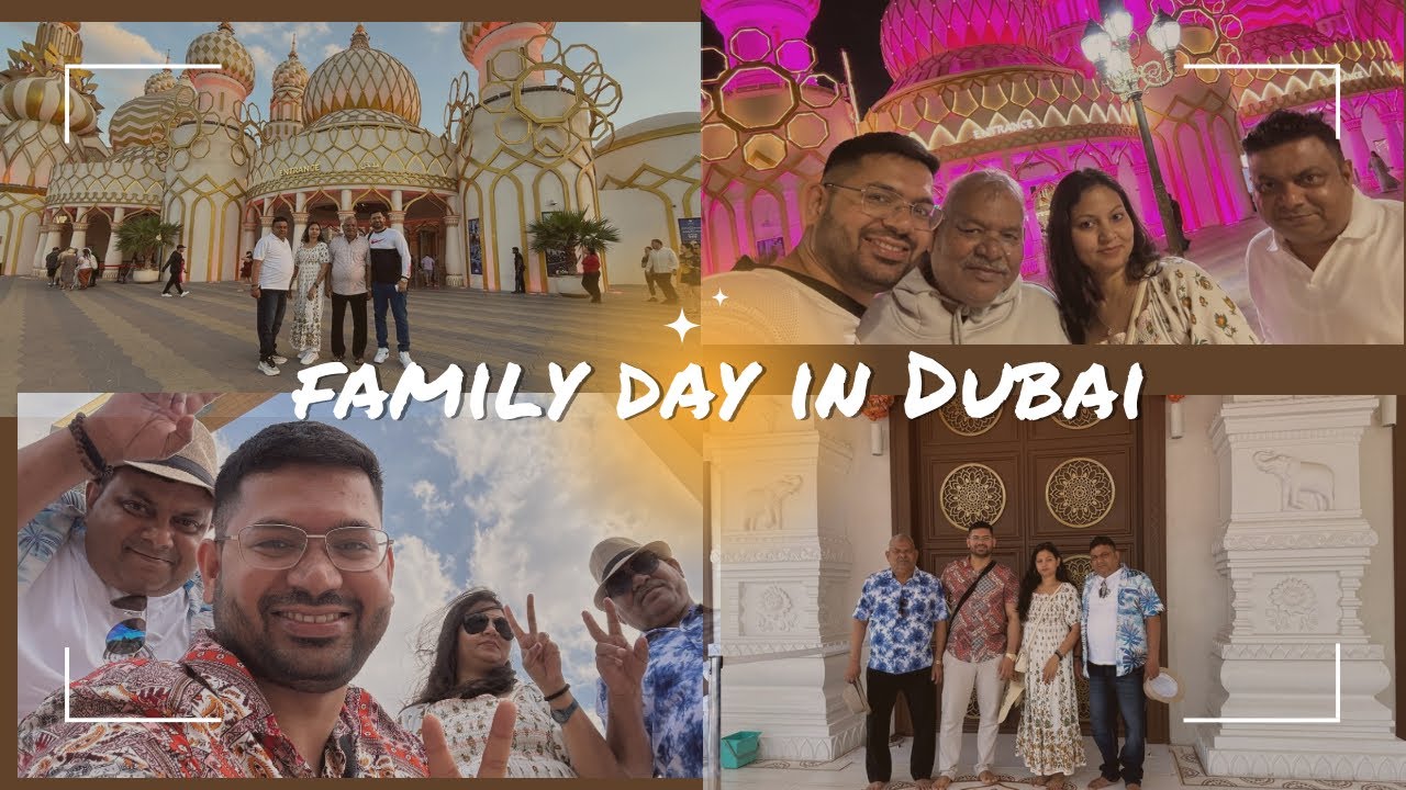 A Family Tour of Dubai: Frame, Hindu Temple & Global Village!