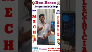 🎓 Diploma Admission Open 2026–2027 | Don Bosco Polytechnic College, Thirukazhukundram