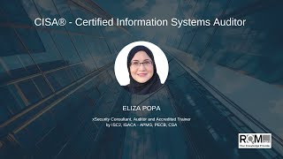 Webinar CISA®-Certified Information Systems Auditor