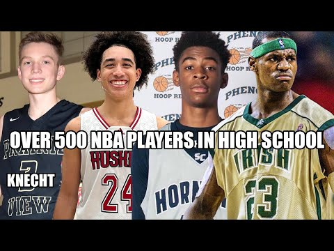 EVERY NBA PLAYER BACK IN HIGH SCHOOL!