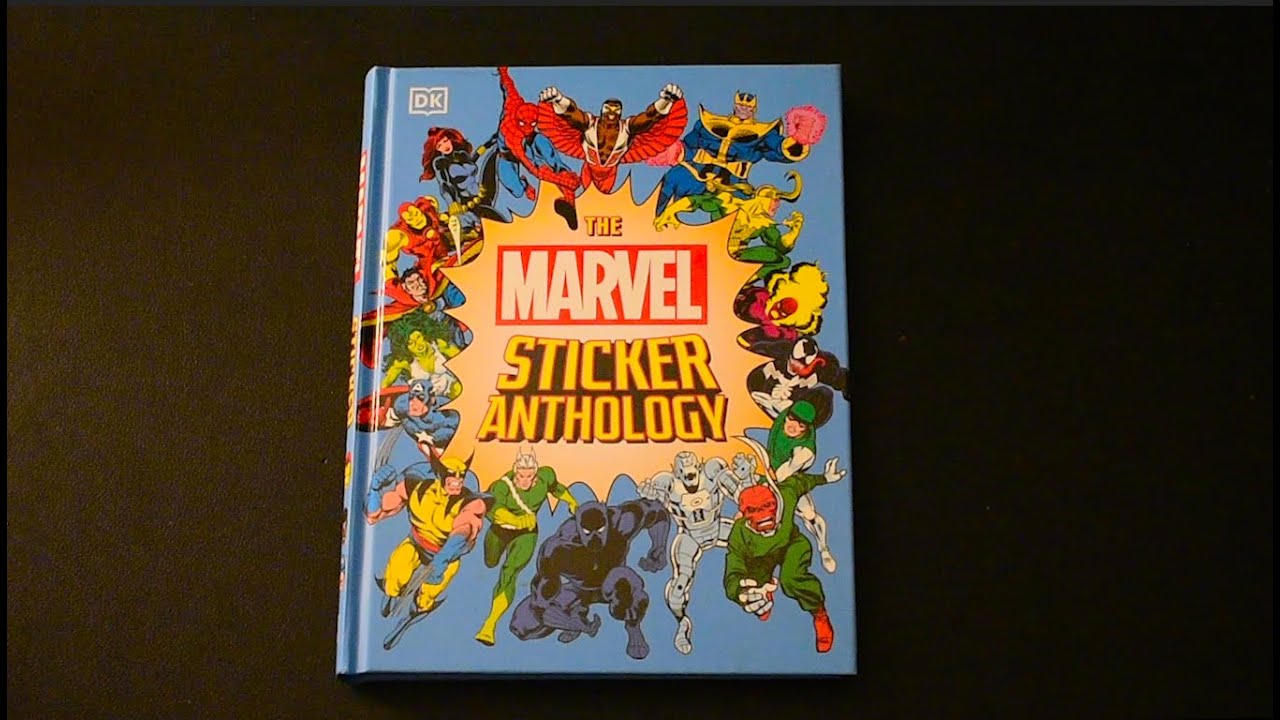 ASMR Close-Up Whisper | Page Turning, Tracing & Pointing |  Marvel Stick Anthology | Lo-Fi |