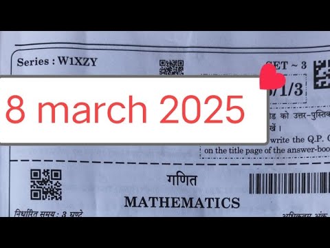 Set 3 maths