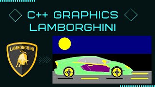 Develop Lamborghini car in c++ Graphics | C++ Graphics screenshot 5
