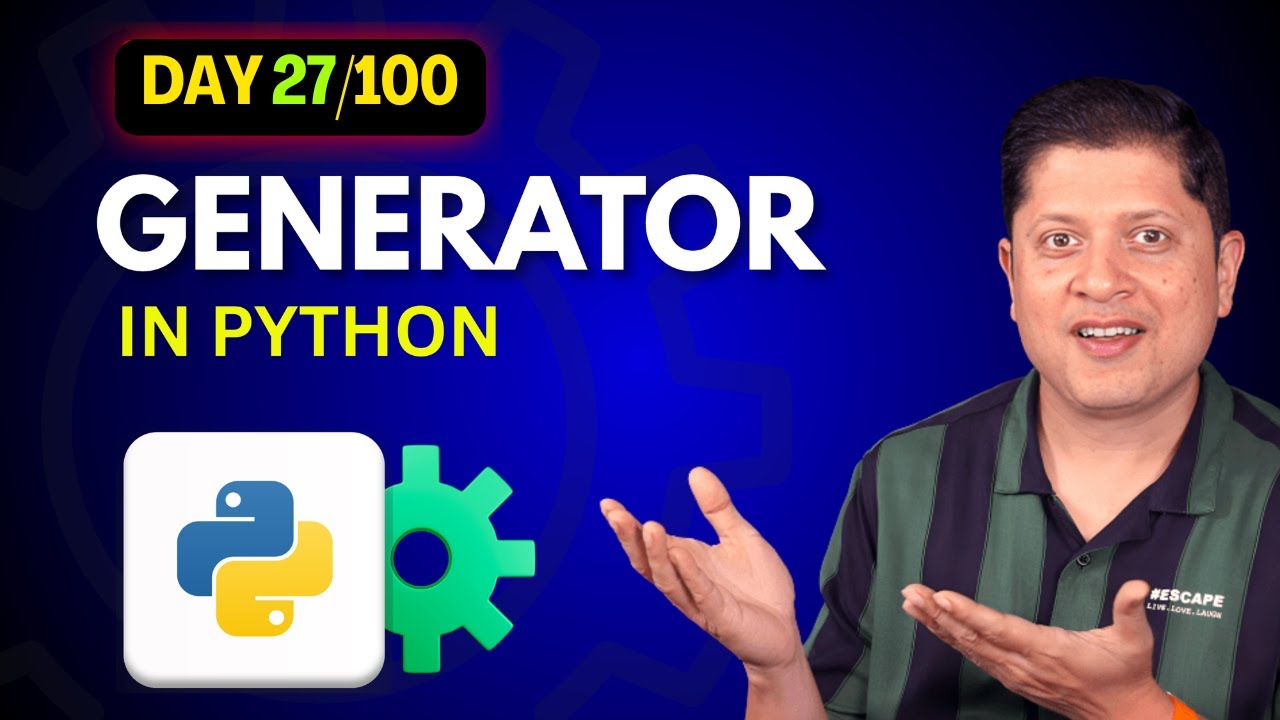 Understanding Generators in Python — Save Memory Like a Pro!