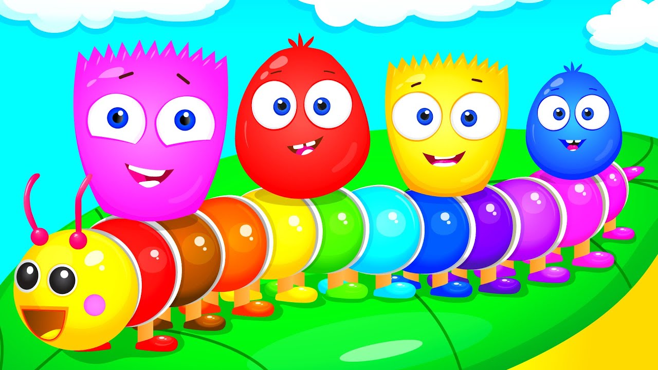 Colours Compilation! | Colourblocks - Cartoons for Kids