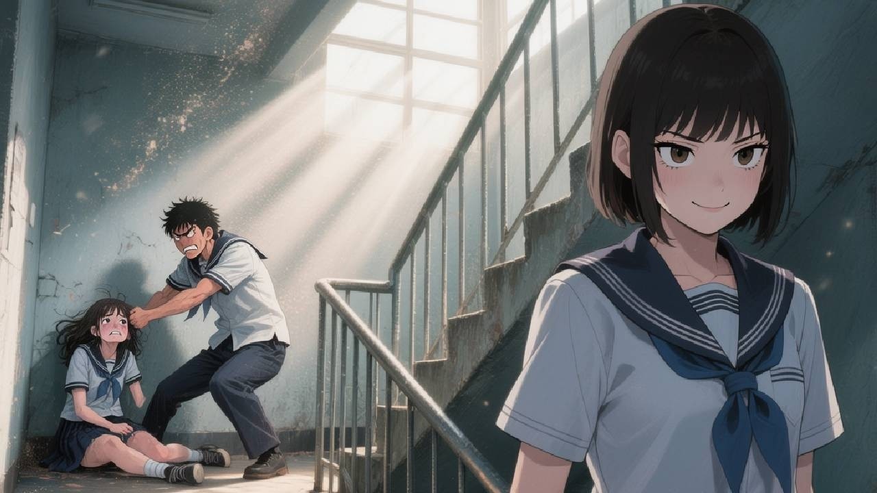 Rebirth, I Didn’t Save My Bestie from the School Bully. Watched Her Karma in the Stairwell.