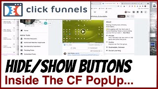 Celebrity How To Set Up a Button Show / Hide Function Inside a Popup in ClickFunnels - TFC20 Net Worth