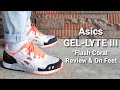 ASICS GEL LYTE III OG FLASH CORAL 2020 from SOLE ACADEMY - REVIEW and ON FEET | Sneakers Yo